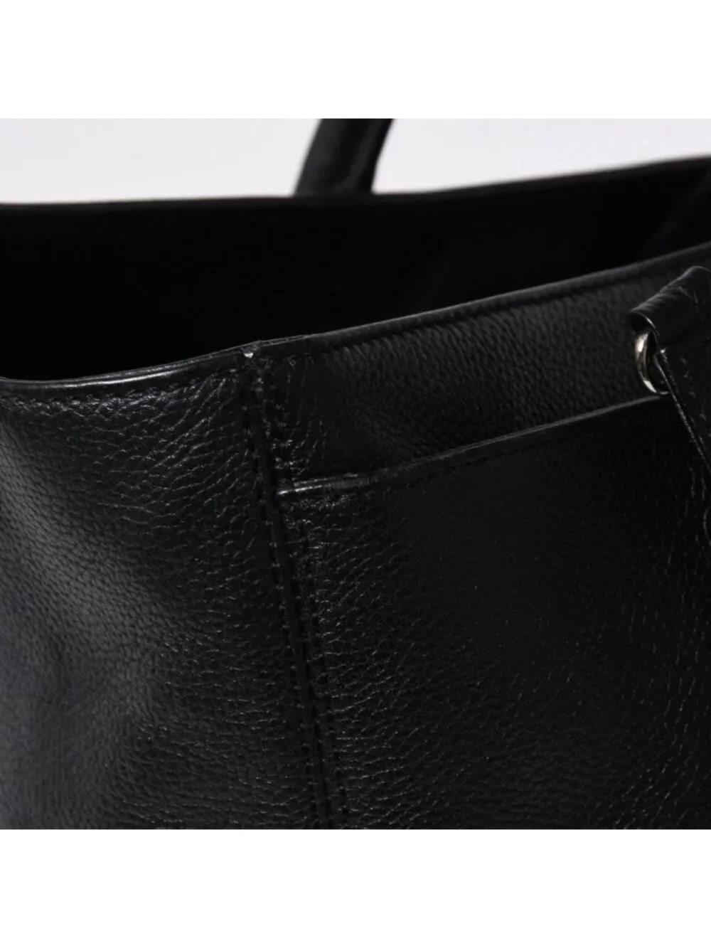 Chanel Executive Tote Bag Medium CC Logo Caviar Leather Black